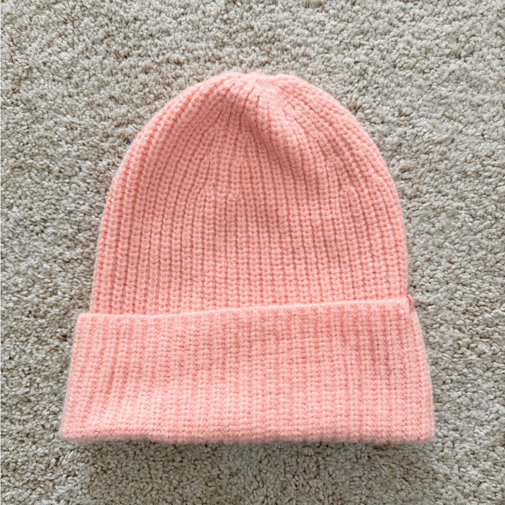 Madewell Pink Knit Beanie